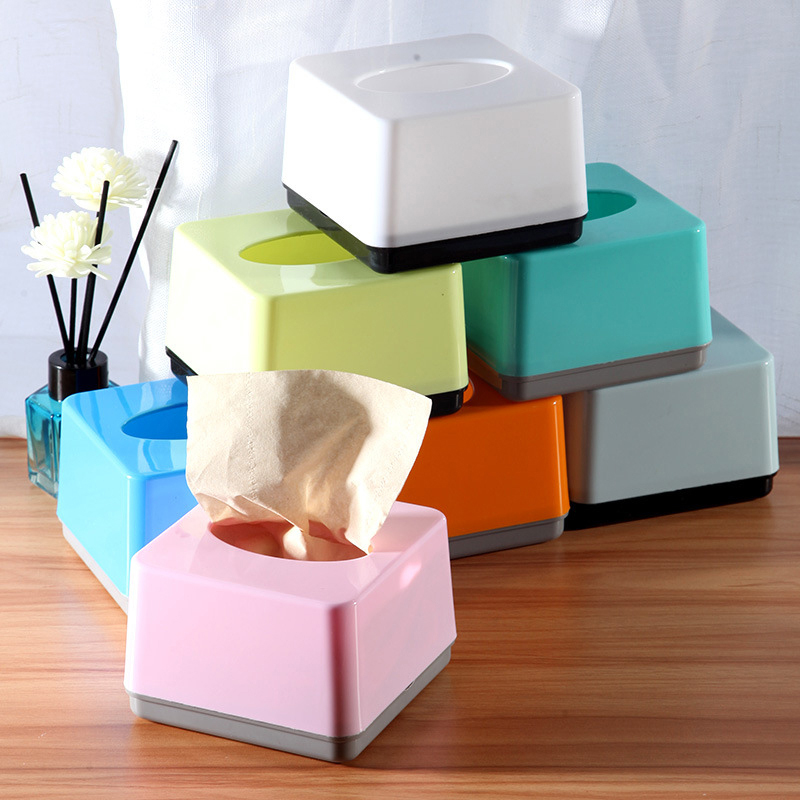 Commercial Printing & Packaging Pvt Ltd - Commercial Grade Square Plastic Tissue Box