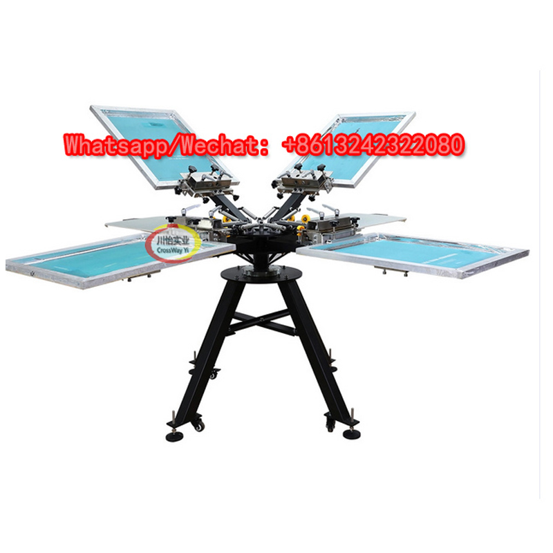 4 Color Screen Printing Machin - đánh giá và giá Commercial Ribbon Printing Machine
