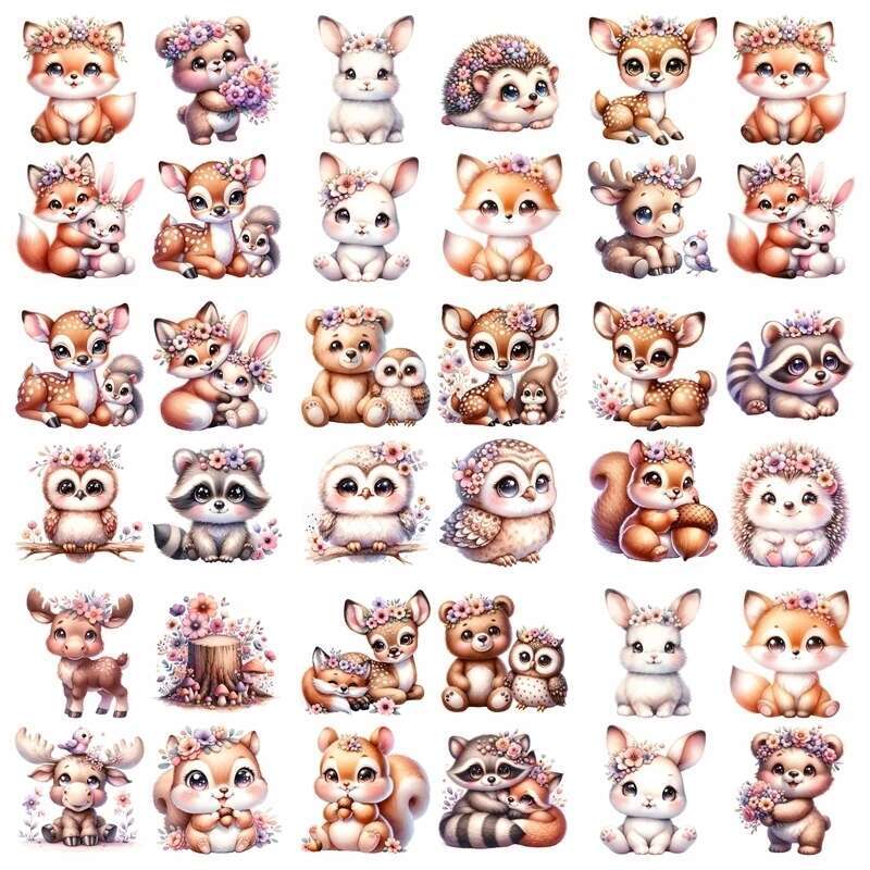 14CM Suit Cute Flower Animal F - đánh giá và giá Printable Heat Transfer Vinyl
