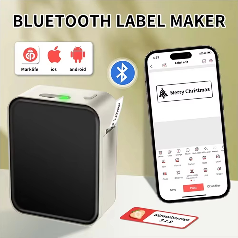 Marklife P15 Label Printer Por - đánh giá và giá Commercial Printing Network