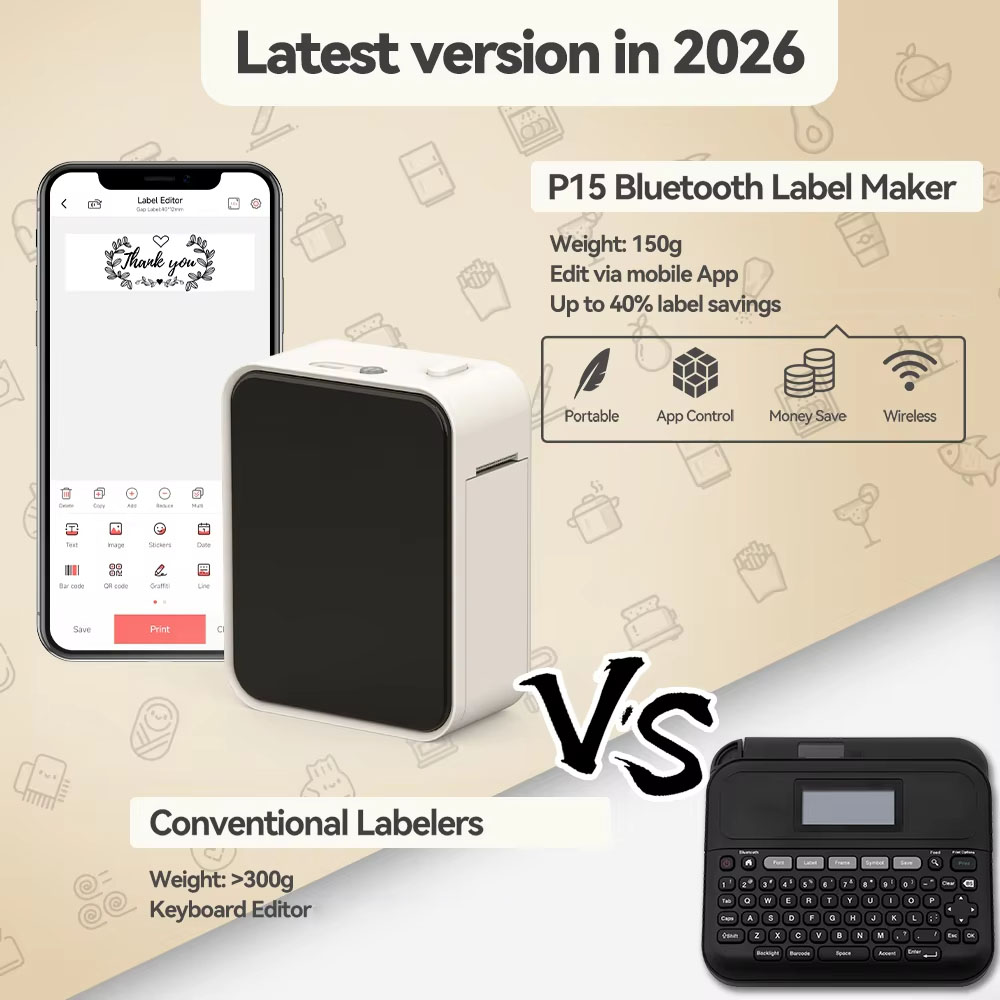 Marklife P15 Label Printer Por - đánh giá và giá Commercial Printing Network