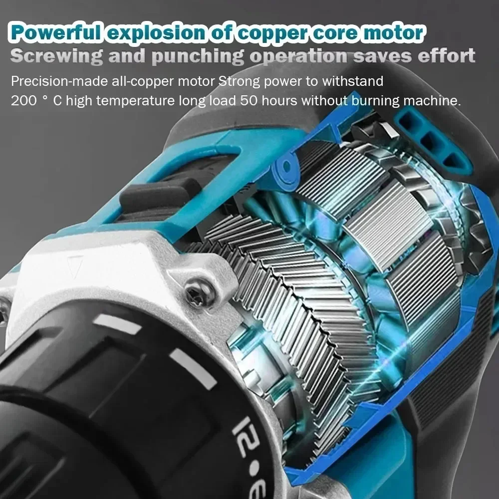 Makita 100%Original DDF487 Cor - đánh giá và giá Makita Drill Ddf484